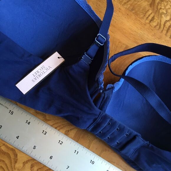 Victoria’s Secret Perfect Shape Dark Blue Perfect Coverage Dream - Picture 2 of 7